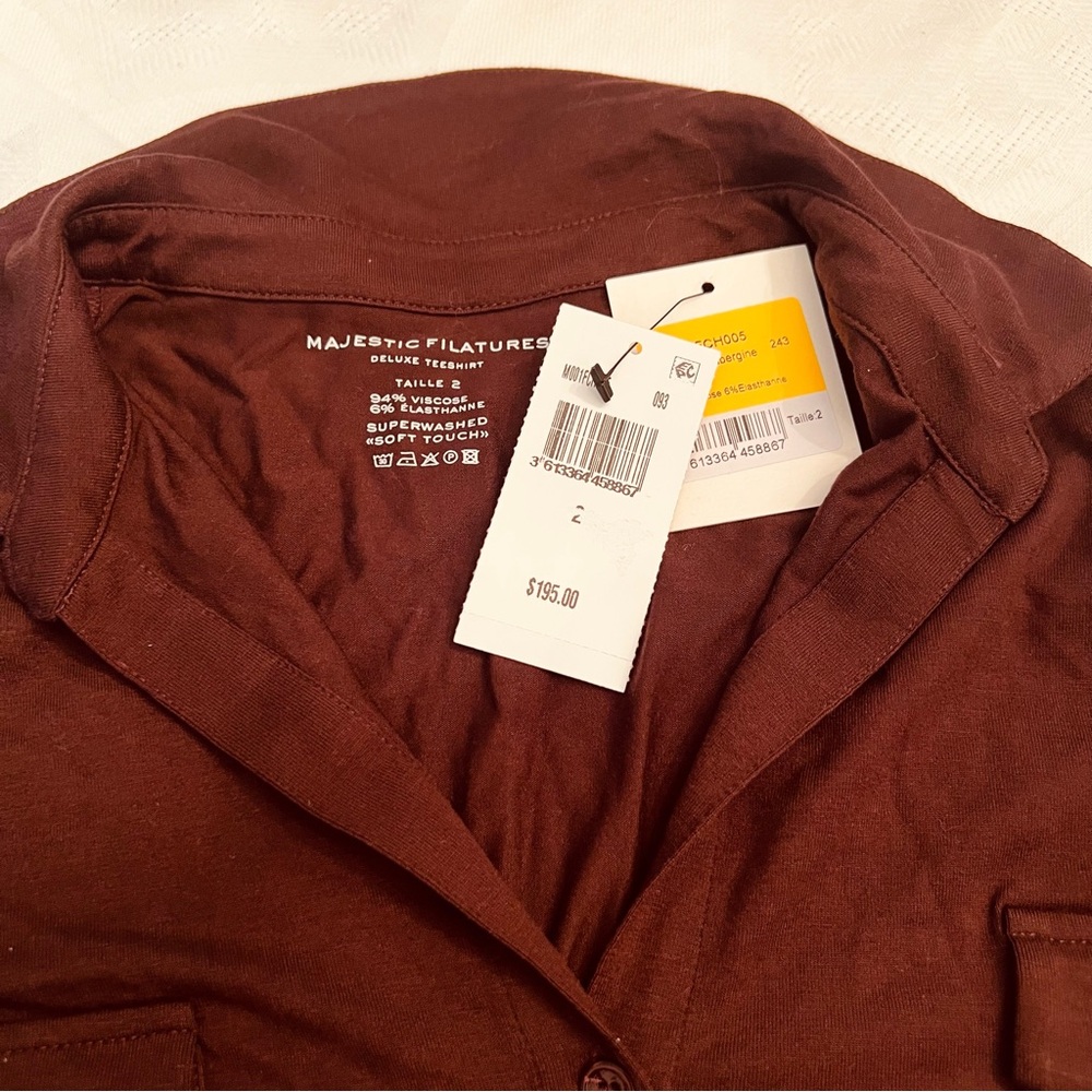 Unisex Majestic Filatures 
Top/Long Sleeve -SOFT!